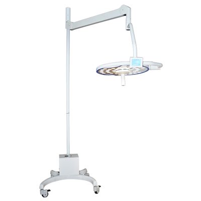 Mobile Type LED Surgical Lamp 500 With Battery Medical Shadowless Surgical Light